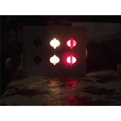 B9 Robot Eye lens Ruby Red B9 Robot Eye lens Ruby Red