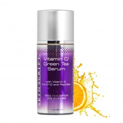 15% Vitamin c/green tea serum with vitamin E, co-q10, and peptides