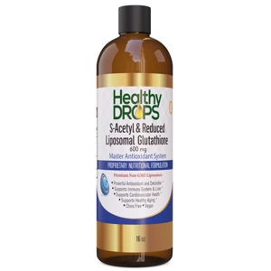 Liposomal S-acetyl and Standard Glutathione 600 mg