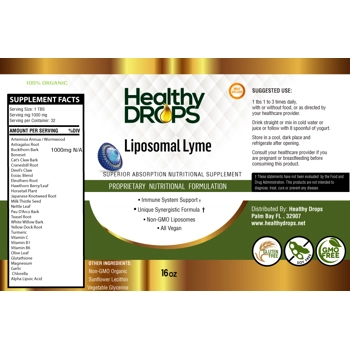 Liposomal Lyme 16 ounces