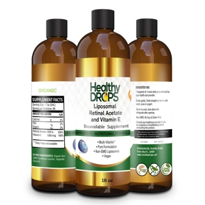 Liposomal Retinal Acetate and Vitamin E