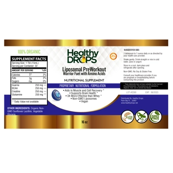 Liposomal Preworkout Warrior Fuel