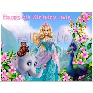 Barbie Island Princess Edible Image