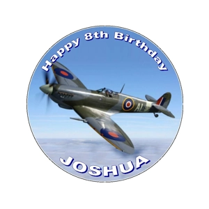 Spitfire Edible Image