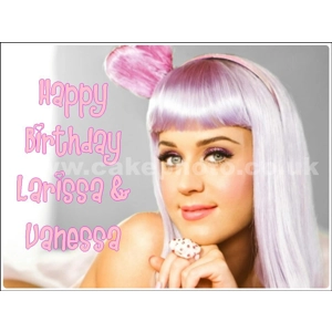 Katy Perry Edible Image