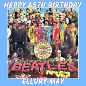 The Beatles Sgt Pepper Lonely Hearts Club Band Edible Image