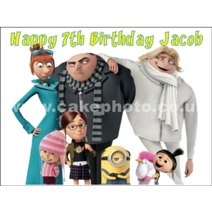 Despicable Me Edible Image