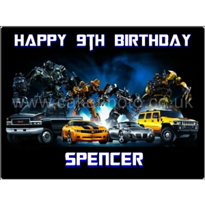 Transformers Autobots Edible Image