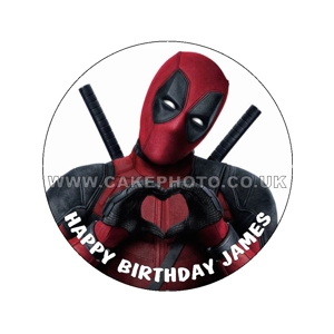 Deadpool Edible Image