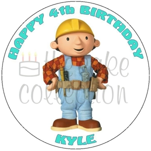 Bob the Builder Classic Edible Image