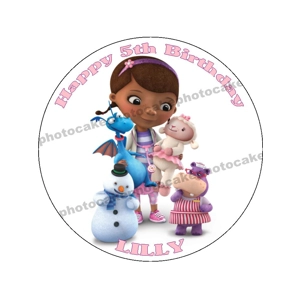 Doc McStuffins Edible Image