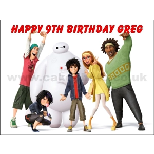 Big Hero 6 Edible Image