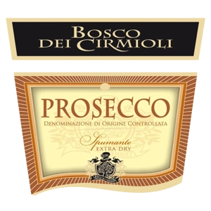 Prosecco Label Edible Image