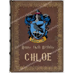 Harry Potter Ravenclaw Book Edible Image