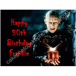 Hellraiser Pinhead Edible Topper