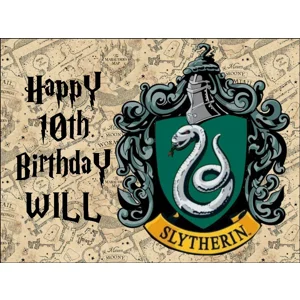 Harry Potter Slytherin Logo Edible Image