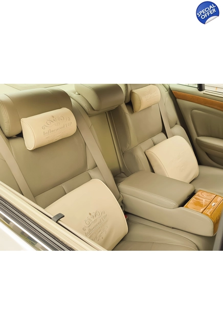 Neckpads and Lumbar Pillow Set