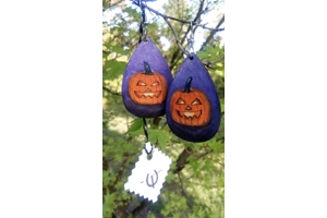 Teardrop Halloween Pumpkin E.. Teardrop Halloween Pumpkin E..