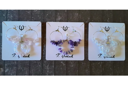 Gemstone Earrings and Matchi.. Gemstone Earrings and Matchi..