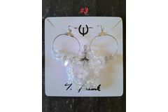 Gemstone Earrings and Matching Pendant