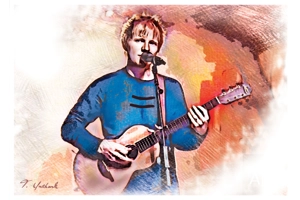 Ed Sheeran Digital Art Print Ed Sheeran Digital Art Print