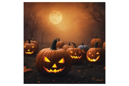 Halloween Pumpkin Print Halloween Pumpkin Print