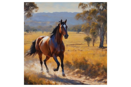 Galloping Horse In Australia.. Galloping Horse In Australia..