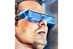 Matt Bellamy Portrait Digital Print