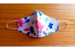 Flower Handbag and Facemask