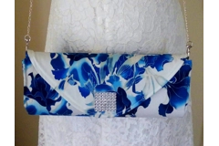 Floral Clutch Bag And Matching Face Mask