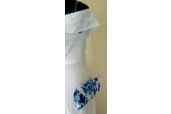 Floral Clutch Bag And Matching Face Mask