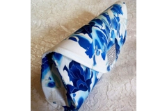 Floral Clutch Bag And Matching Face Mask