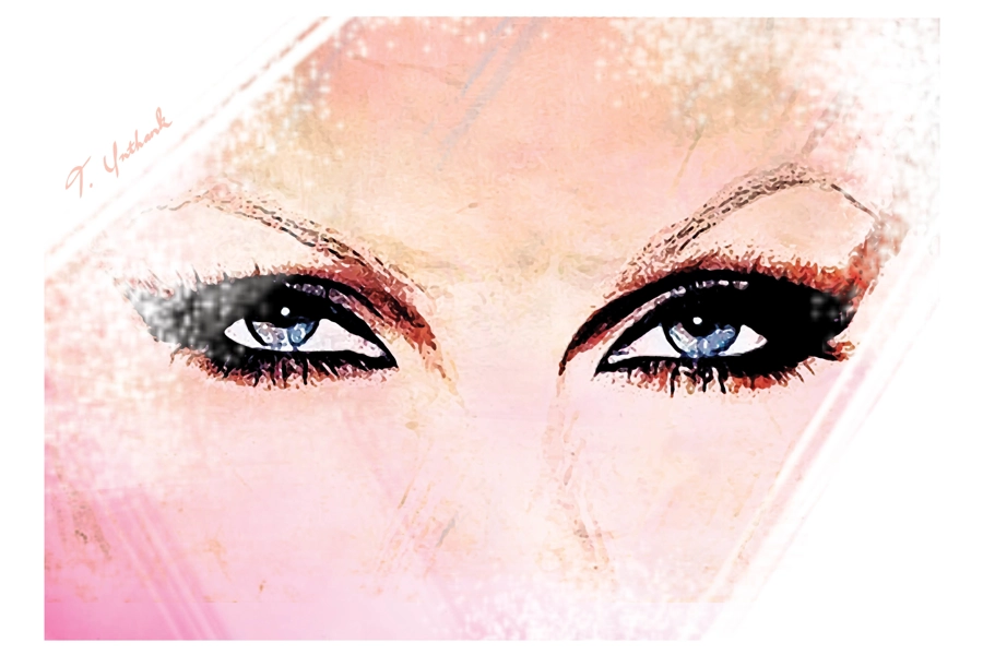 Pink Digital Art Print #3