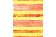 Red and Yellow Stripes Print
