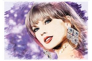 Taylor Swift Digital Art Pri..