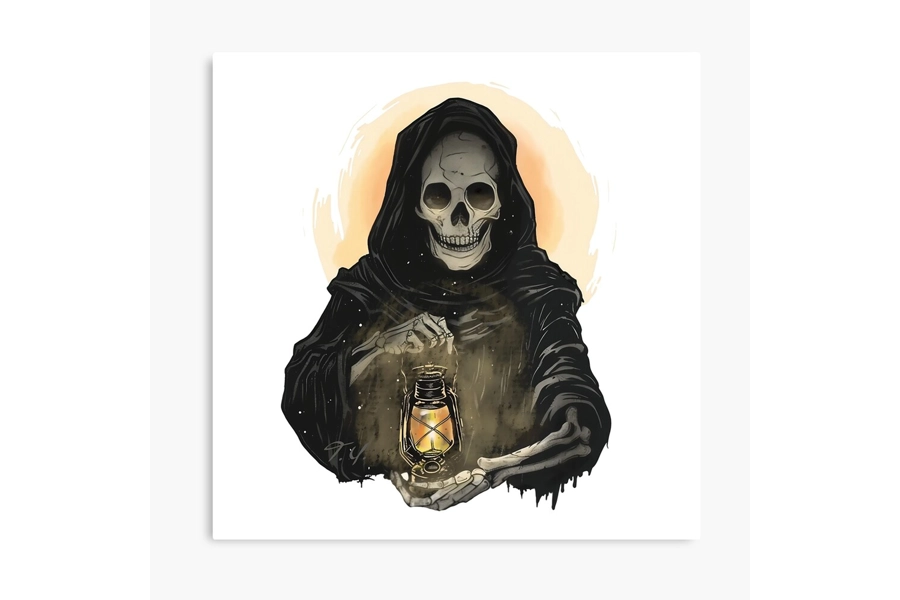 Grim Reaper and Lantern