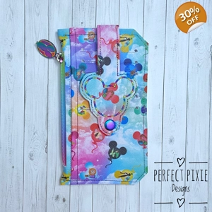 Rainbow Character Balloons Purse Pal