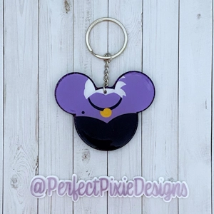 Ursula Mousehead Keychain