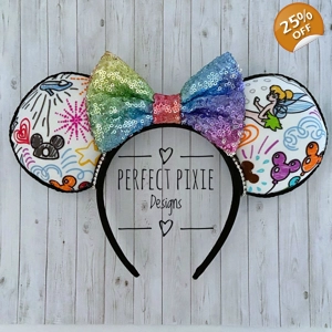 Slipper, Hat, & Tinker Bell DDB Sketch Ears