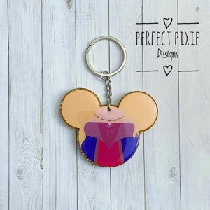 Sarah Sanderson Mousehead Keychain