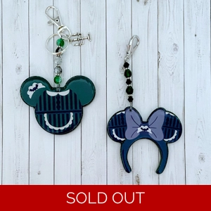 Haunted Mansion Keychain/Bag Charms