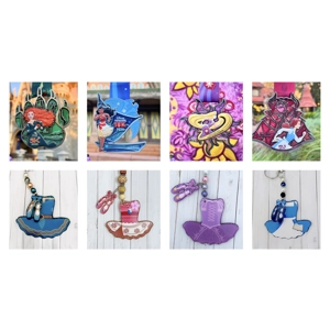 runDisney themed Tutu Bag Charm
