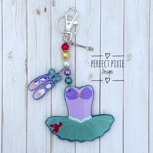 Princess Ballet Bag Charm