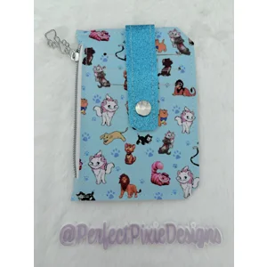 Designer Character Cats Pocket Pal Wallet