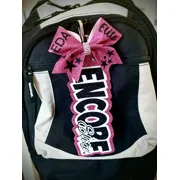 Encore Elite Glitter Dance Bag Tag