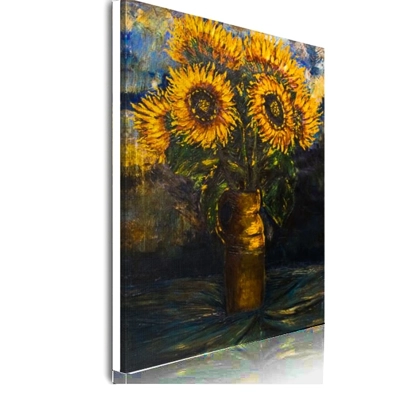 Vase avec des Tournesols