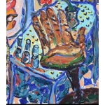 Pet in a Matisse inspired interior