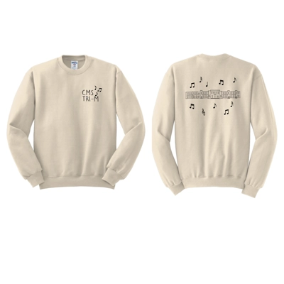 Central Tri-M Creneck Sweatshirt