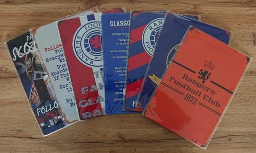 Rangers vintage Metal signs