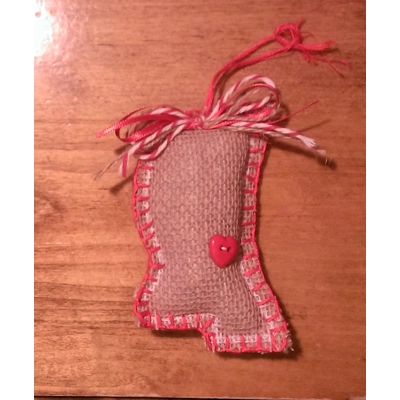 State Christmas Ornament